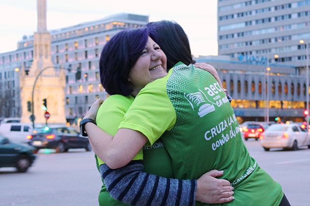 Toñi y Cristina, dos almas corredoras unidas frente al cáncer (FOTO: Samanta Chocrón)