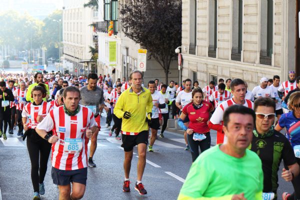 Imagen de la Sanitas Marca Running Series de Madrid en 2017