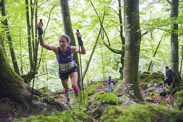 Christel Dewalle, ganadora en categoría femenina / foto: Aritz Gordo - Salomon