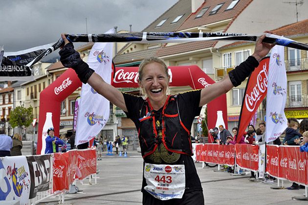 Emily Davis ganadora del Maratón Alpino Madrileño