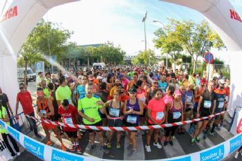 Participantes en una carrera a punto de salir